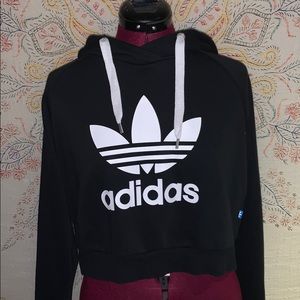 adidas cropped hoodie